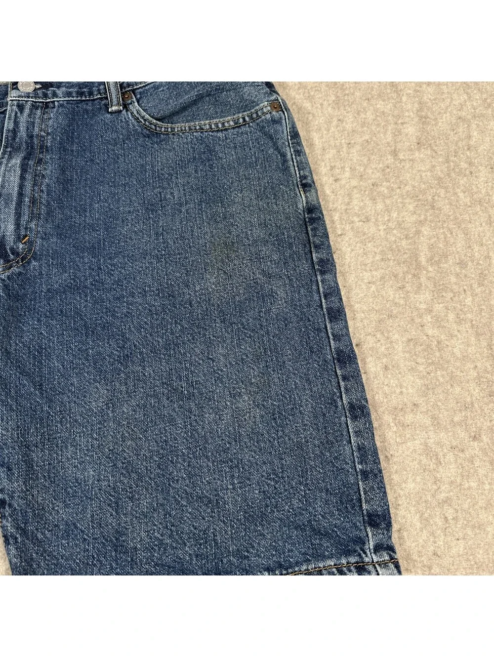 Vintage Levis Shorts Mens 38 Blue Denim 505 Jeans Jorts Dad 10